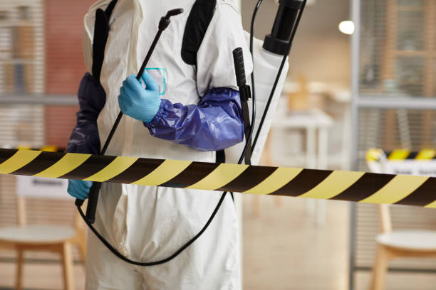Professional Hoarding Cleanup technician working in Hatteras, NC